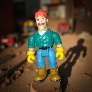 1999 Vintage Fisher Price Rescue Hero’s Billy Blazes Figure 4” A44